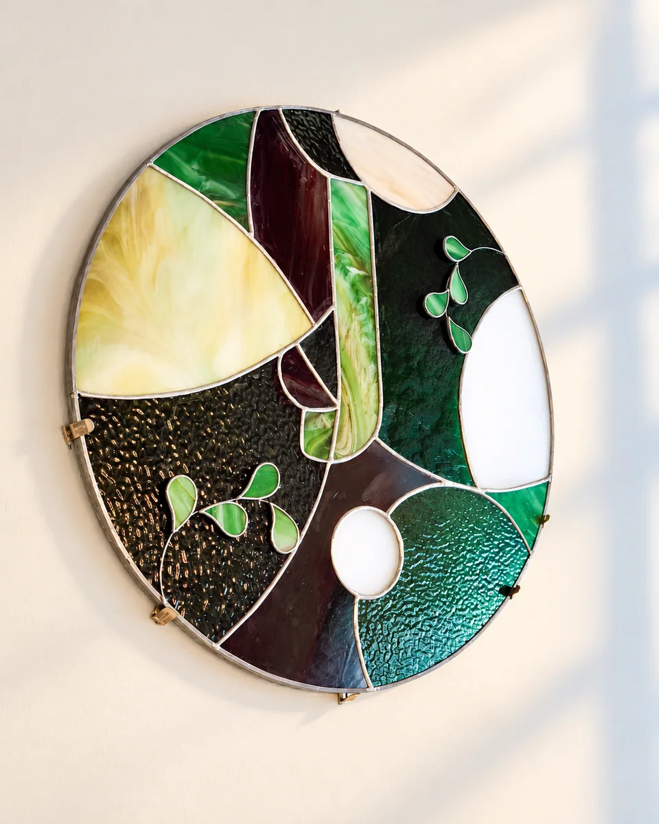 Composition circulaire, mise en scène numérique