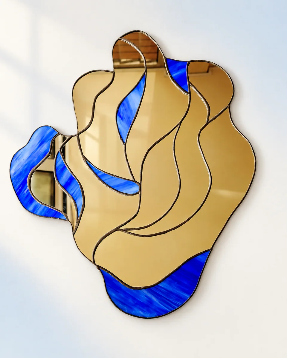 Miroir abstrait, mise en scène numérique